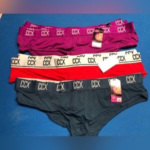 💟3/$22 2 pair of Brand new w/tag Aosi Rose CCX panties size 20. Pick 2 colors